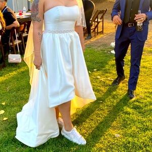 Wedding dress David’s Bridal